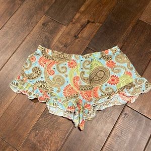 Mud pie sleep shorts, size small